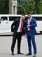 Promenade entre hommes en Limo Hummer